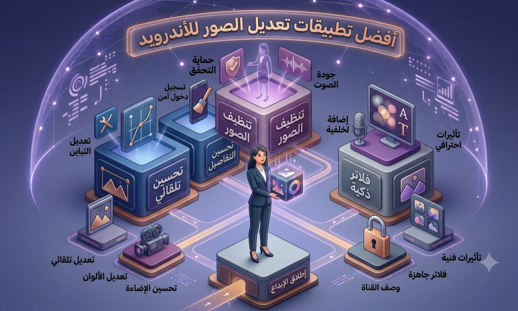 أفضل تطبيقات تعديل الصور للأندرويد: دليل شامل 2026