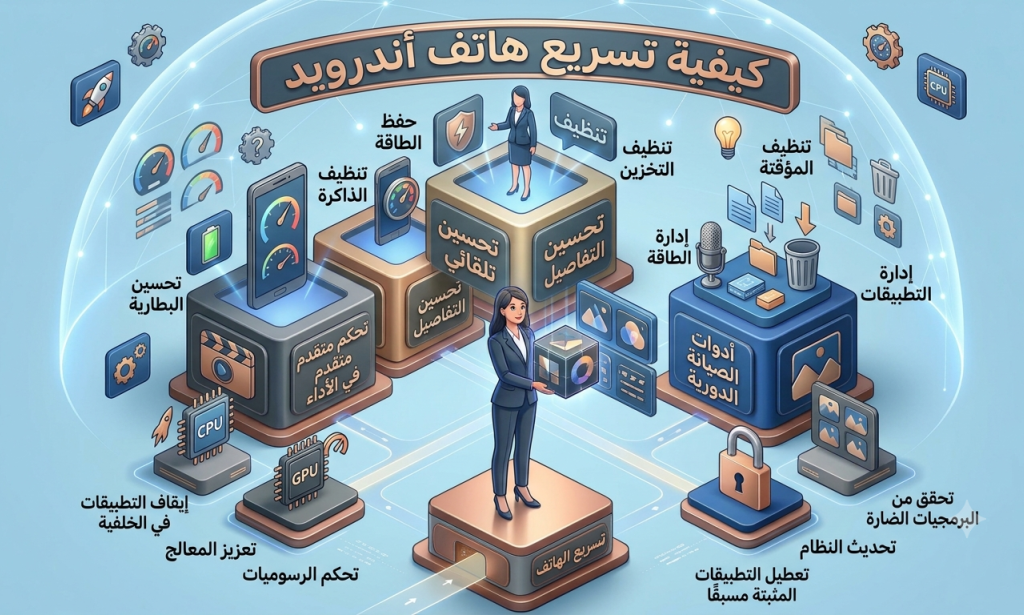 كيفية تسريع هاتف أندرويد: دليل شامل 2026 لحل مشكلة البطء