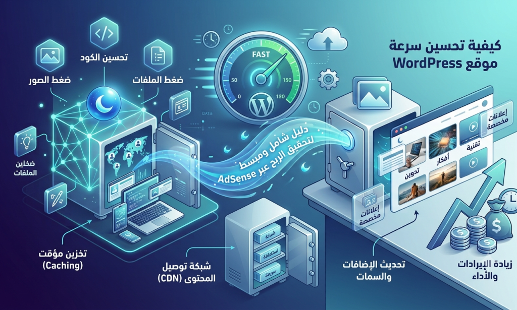 كيفية تحسين سرعة موقع WordPress: دليل شامل خطوة بخطوة 2026