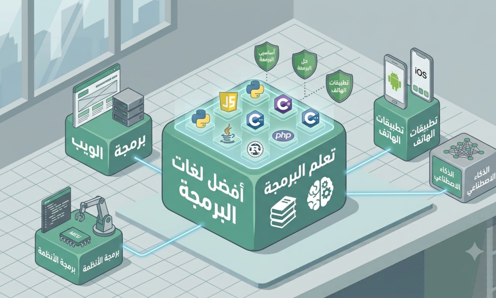 أفضل لغات البرمجة في 2026: دليل شامل للمبتدئين والمحترفين