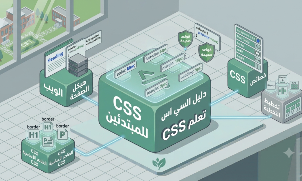 دليل CSS للمبتدئين: أساسيات تنسيق مواقع الويب