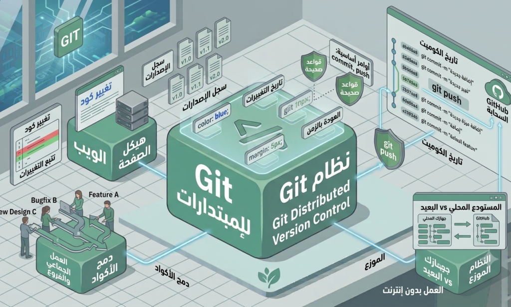 ما هو Git؟ دليل شامل لفهم نظام التحكم في الإصدارات