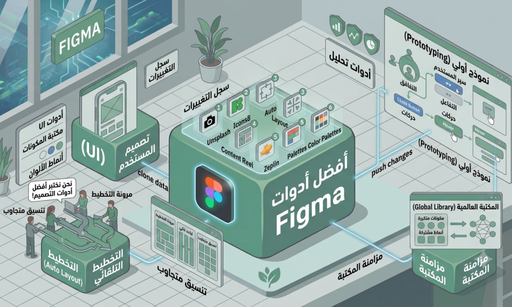 أفضل أدوات Figma: دليل شامل للمصممين والمطورين 2026