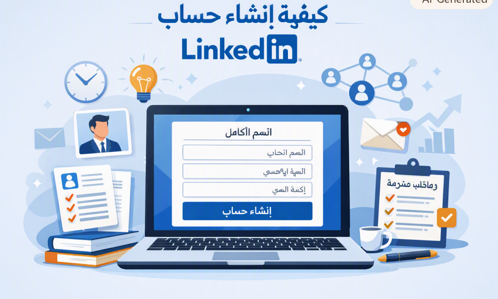 كيفية إنشاء حساب LinkedIn احترافي: دليل شامل خطوة بخطوة