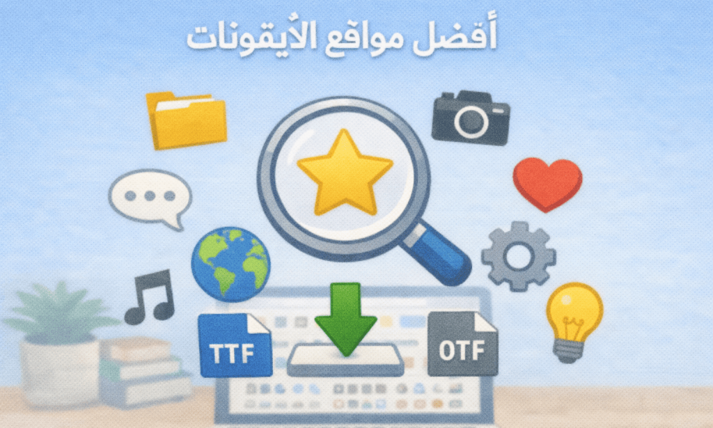 أفضل مواقع الأيقونات: دليل شامل للمصممين والمطورين