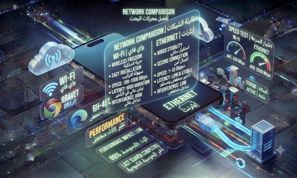 الفرق بين Wi-Fi وEthernet: دليل شامل لاختيار طريقة الاتصال المناسبة